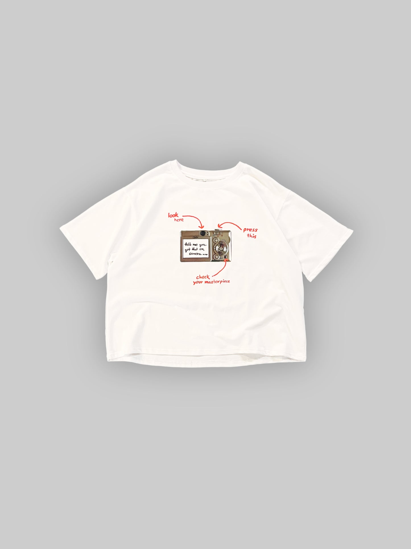 Blairs Camera oversized t-shirt