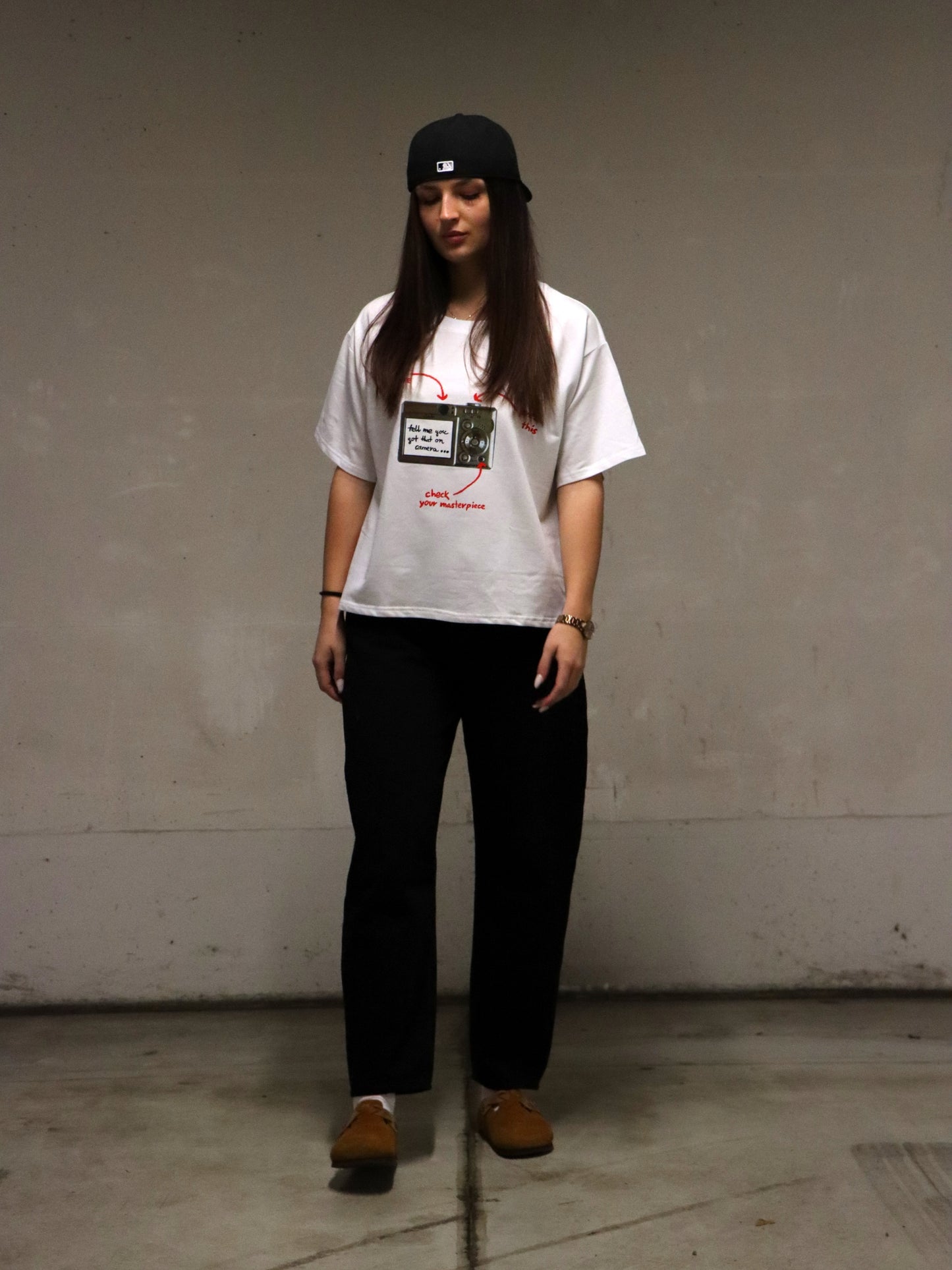 Blairs Camera oversized t-shirt