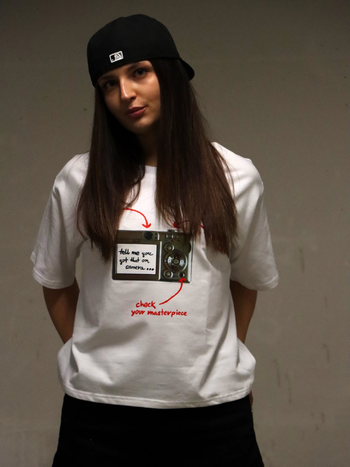 Blairs Camera oversized t-shirt