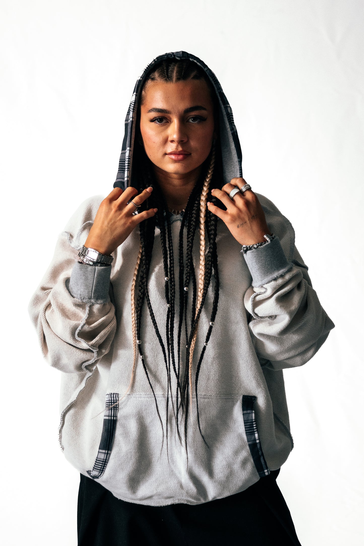 2in1 REVERSIBLE HOODIE - PD