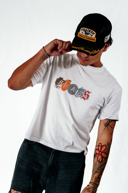 Fruit Stamps Blairs Oversized T-shirt White