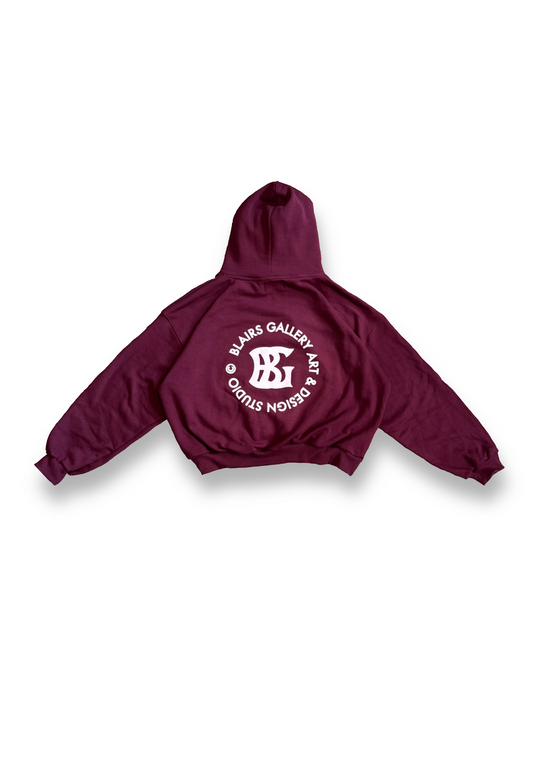 BG Blairs Burgundy Hoodie