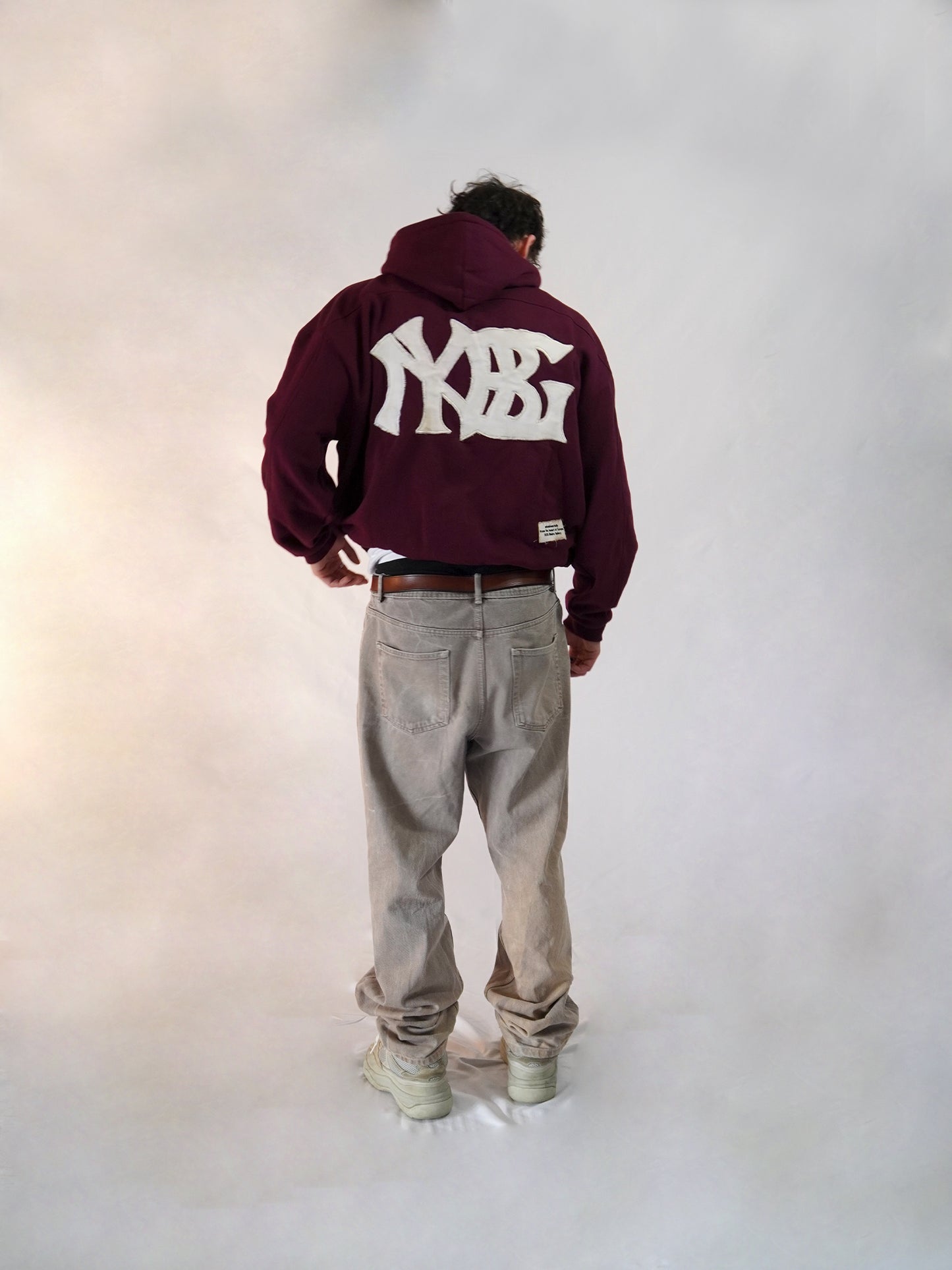 New York Blairs Burgundy Hoodie