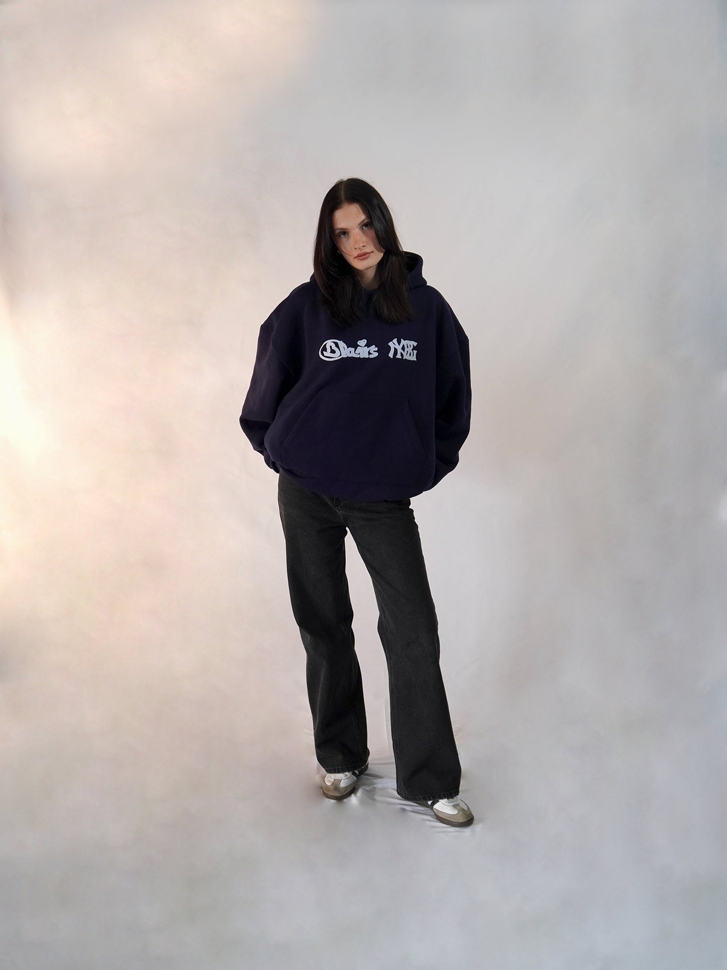 New York Blairs Navy Blue Hoodie