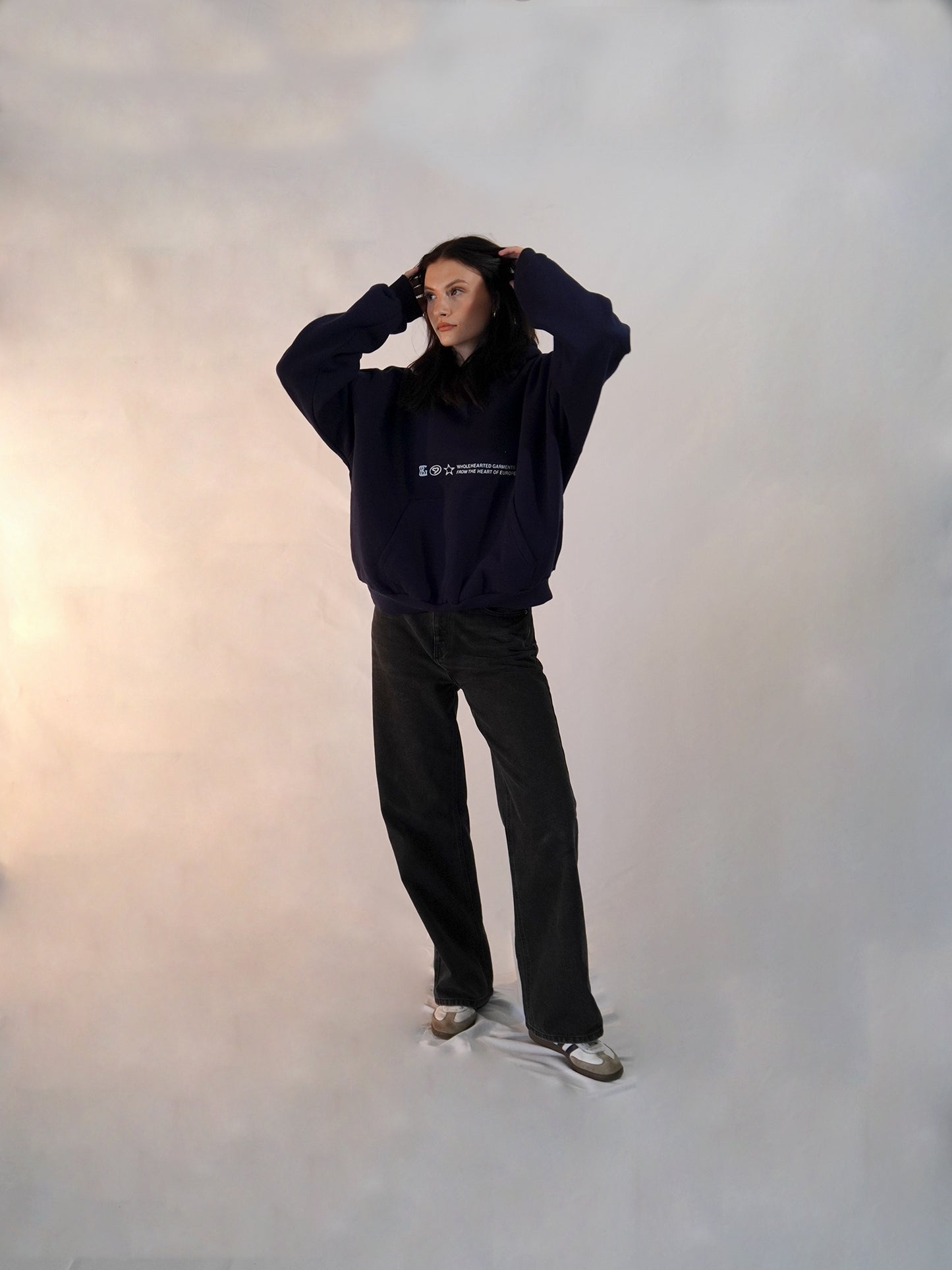 BG Blairs Navy Hoodie
